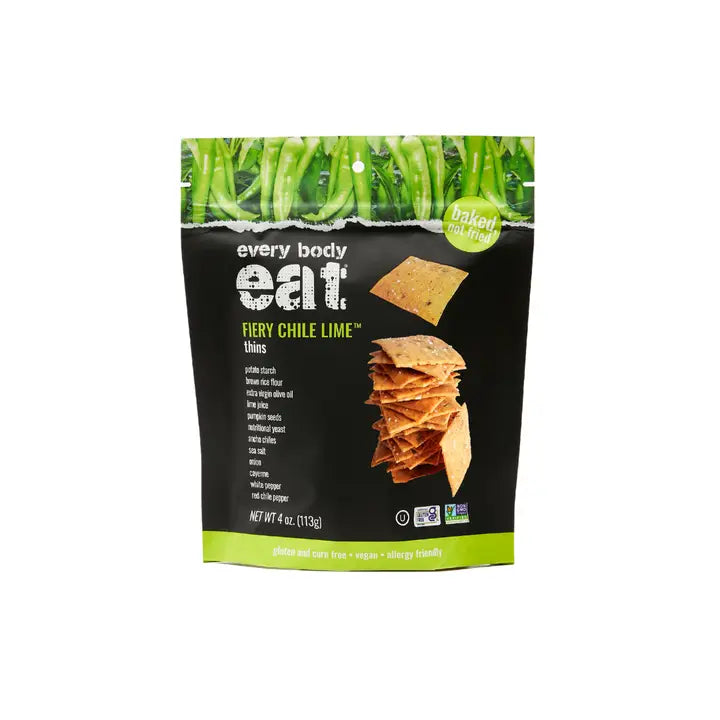Everybody Eat Fiery Chile Lime Snack Thins