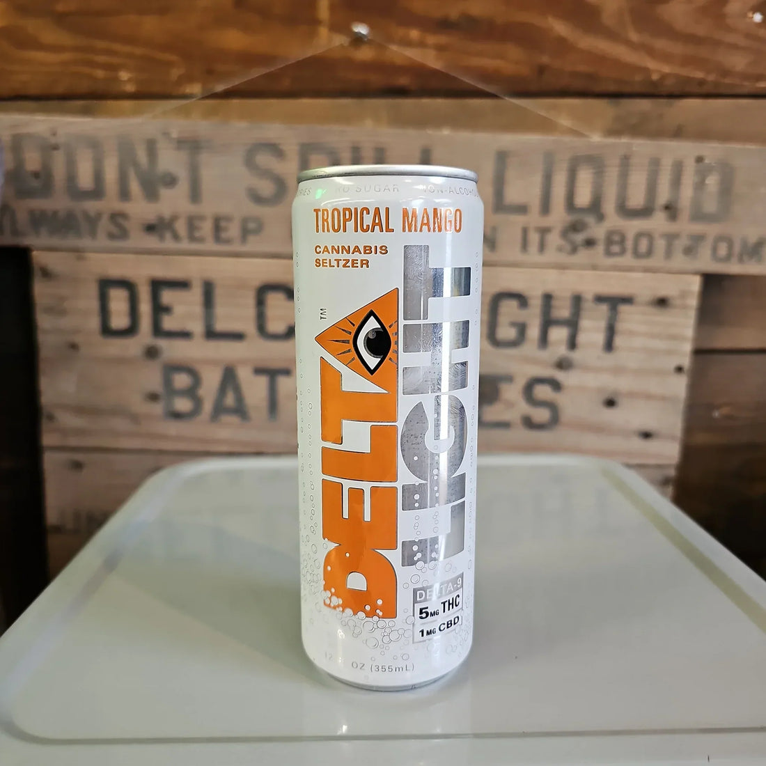 Delta Light Tropical Mango Cannabis Seltzer: A Refreshing Twist on Wellness