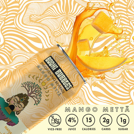Escape to the Tropics with Bodhi Bubbles Mango Single