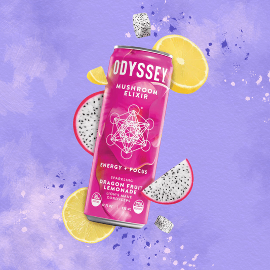 A Zesty Twist on Energy: My Review of Odyssey Elixir Dragon Fruit Lemonade Core Sparkling Energy Drink