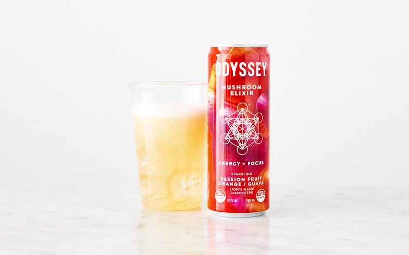 Tropical Vibes in a Can: A Review of Odyssey Elixir Passion Fruit Orange Guava Core Sparkling Energy Drink