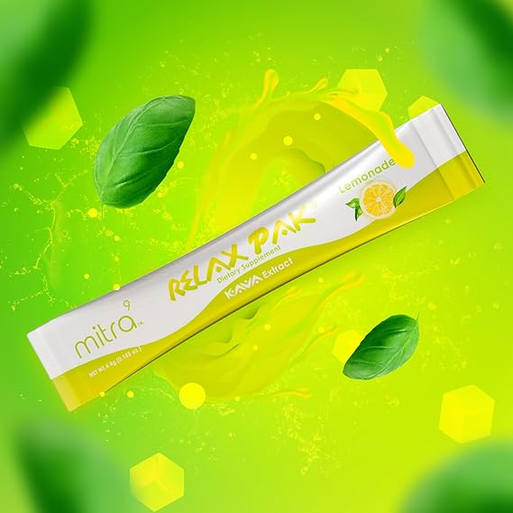 Unwind and Unplug with Mitra9 Kava Extract RelaxPaks Lemonade