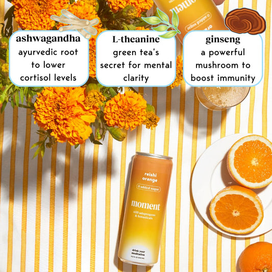 Finding Calm in a Busy World: My Love for Moment Reishi Orange Tea