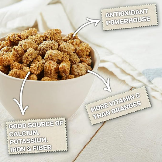 Discover the Sweet and Nutritious Delight of Happy Village Organic Sun-Dried Mulberries