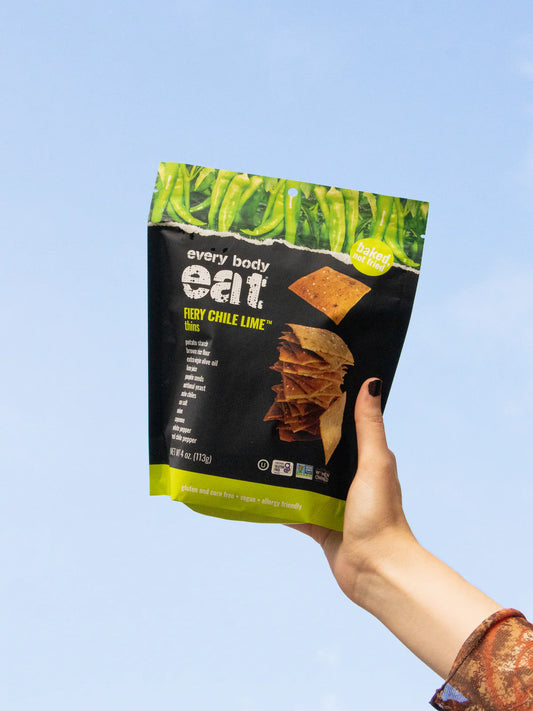 Ignite Your Taste Buds with Every Body Eat Fiery Chile Lime Snack Thins!