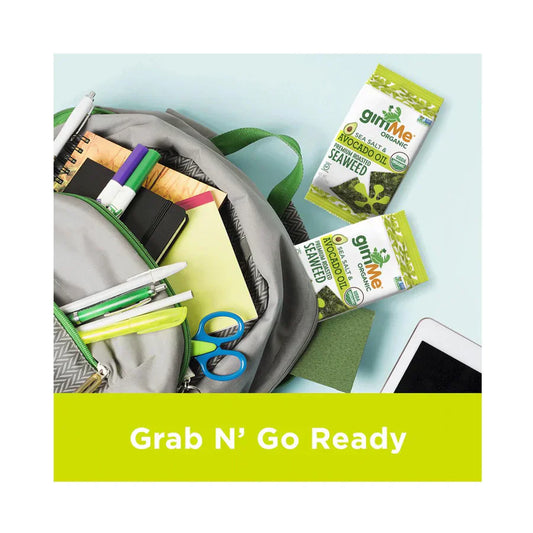 Crispy, Healthy, and Delicious: Why GimMe Organic Sea Salt & Avocado Oil Roasted Seaweed Snacks Are Your New Go-To Treat