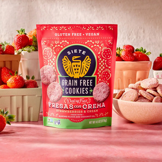 A Taste of Mexico: Savor the Sweetness of Siete Fresas Con Crema Cookies