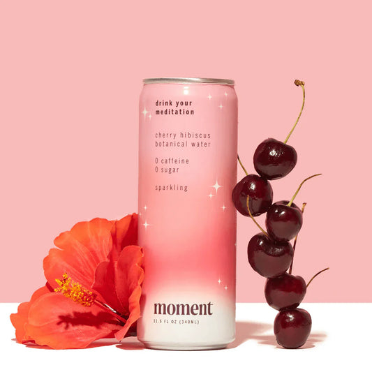 Discover the Bliss of Moment Cherry Hibiscus: A Sparkling Mocktail That Elevates Your Day