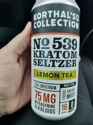 Unwind with Elegance: Exploring Korthal's Collection No. 539 Kratom Seltzer