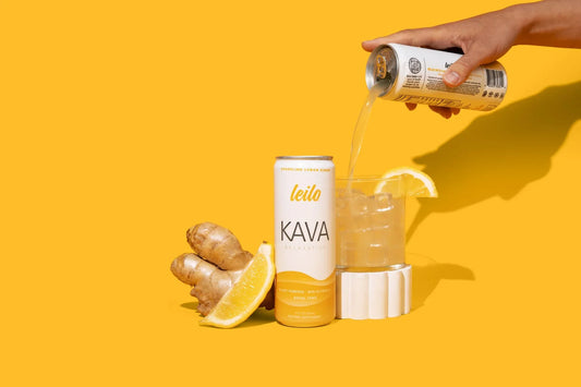 Forget the Fizz, Embrace the Zing: A Leilo Kava Tonic Lemon Ginger Adventure