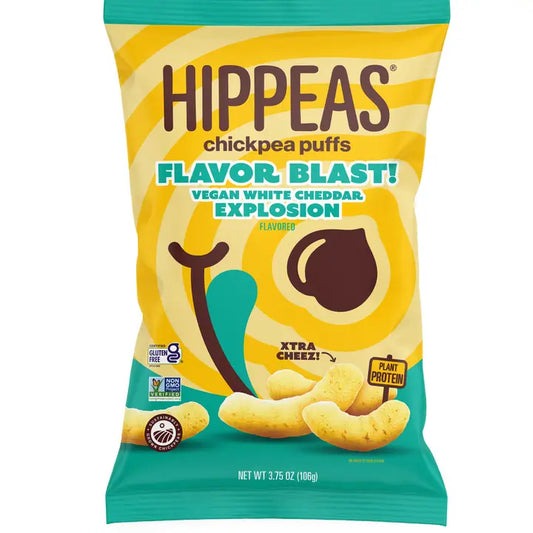 Chickpea Puffs, White Cheddar Explosion